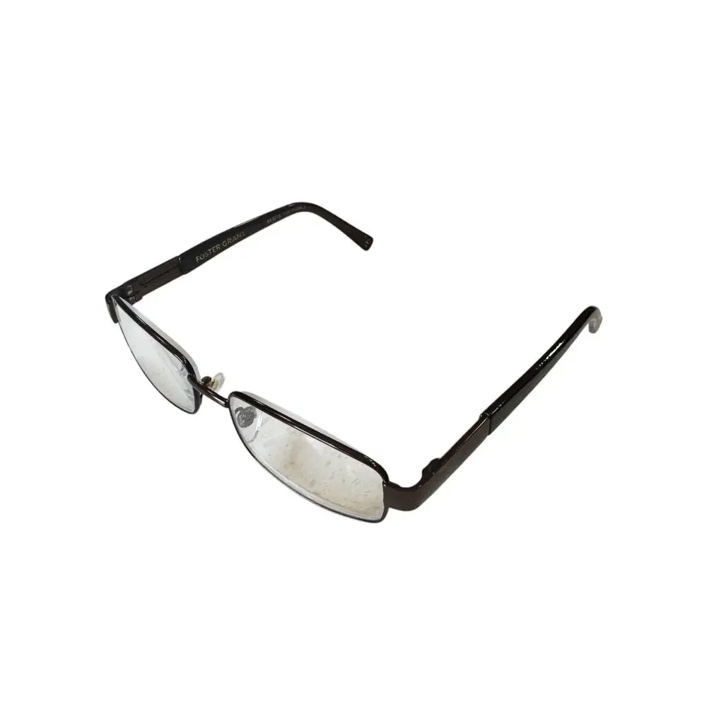 Foster Grant Reading Glasses Frames Jason Brown Rectangle FRAMES ONLY LO1014